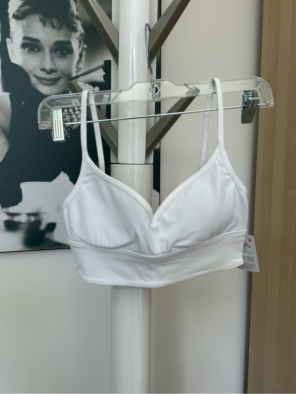 Lululemon Align sweetheart sports bra a/b cup size, white - never worn, tag on